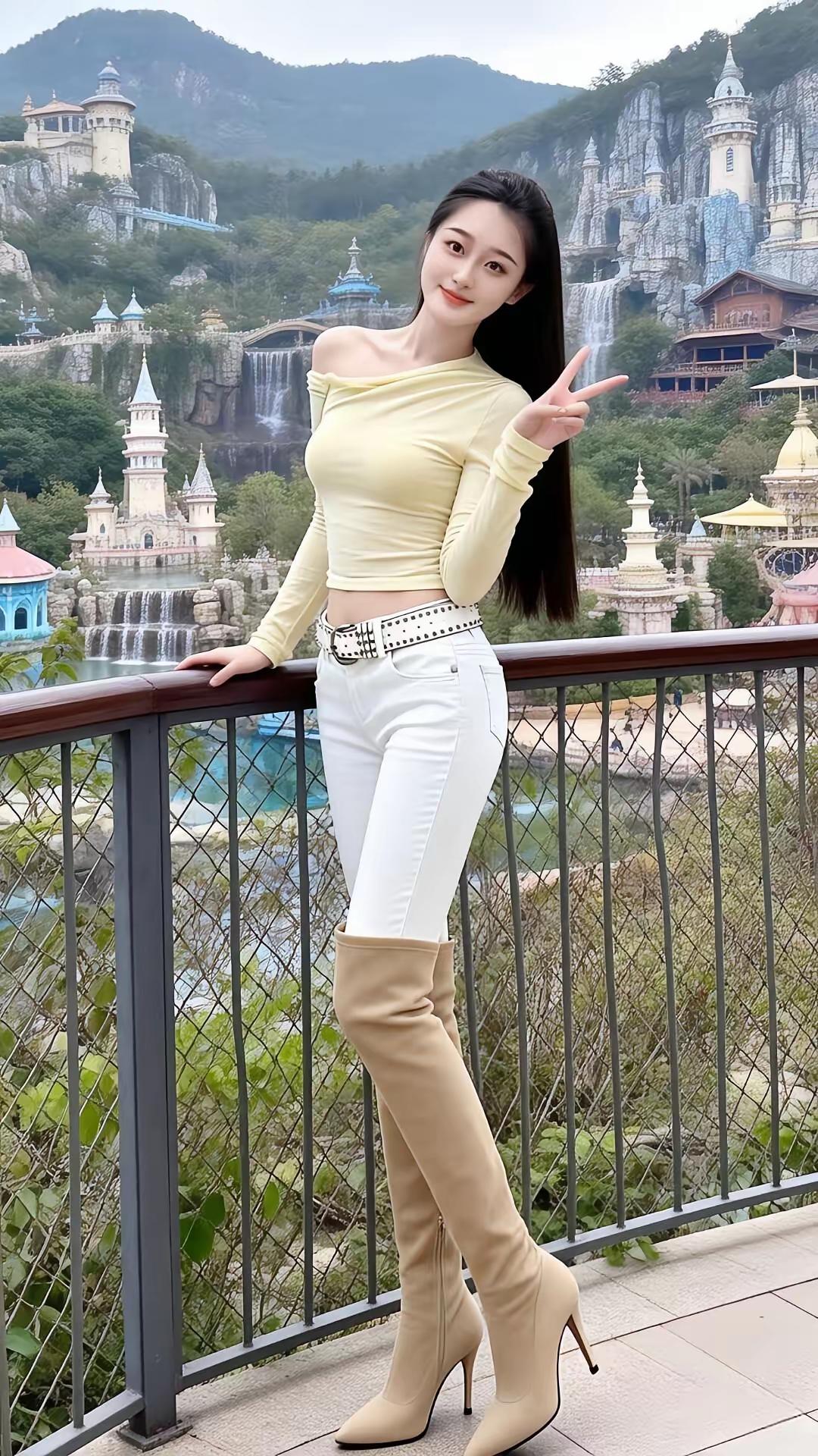 长靴女孩