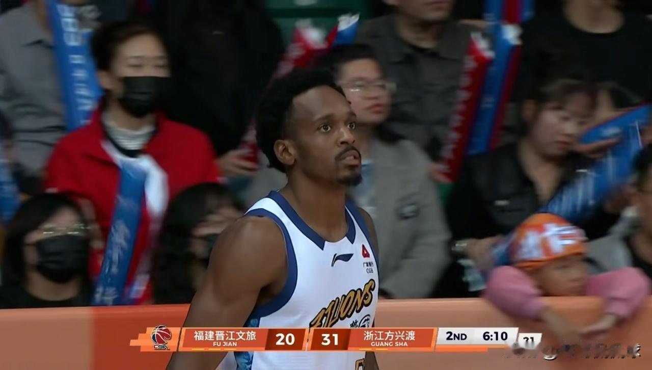 我强烈建议浙江方兴渡立刻将外援布朗交易走！在今天浙江方兴渡客场挑战福建晋江文旅的