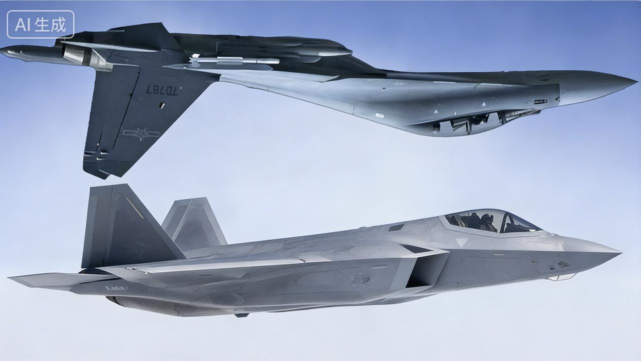 难怪美军F22不敢来我国周边！歼16桶滚机动，绕后直接锁定2架F22，美军隐身神