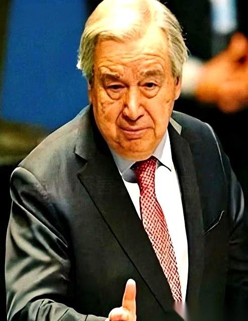 联合国秘书长古特雷斯，一句话就把日本演了七十多年的戏给戳破了。他当着全球媒体的