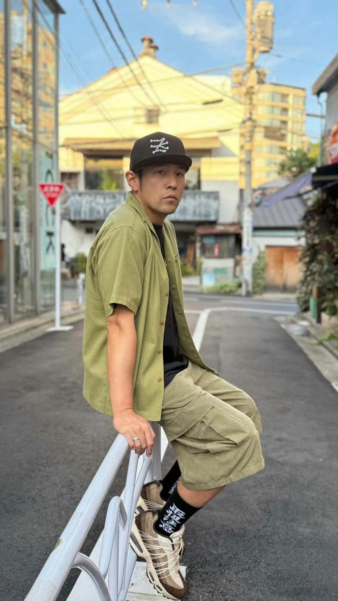 周杰伦周杰伦日本度假照片​​​