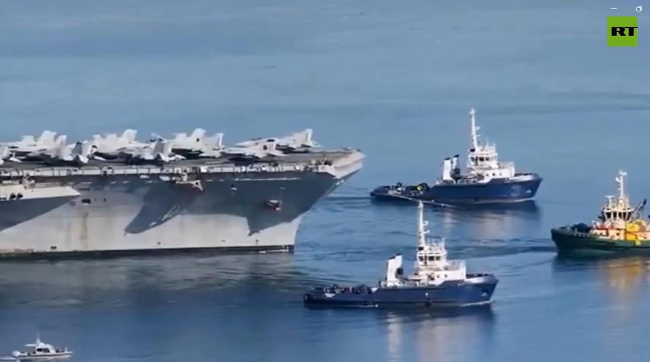 太“硬核”了！福特号这波“掩人耳目”，把航母界的天花板焊死了！必须给美国福特