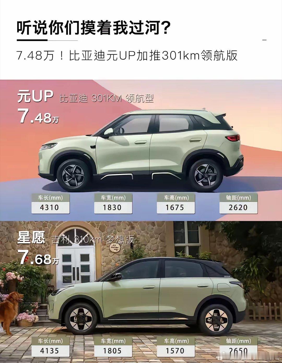 6w元160匹马力，MG4最厉害的不是价格，而是低价配满血电机。对比星愿和元up