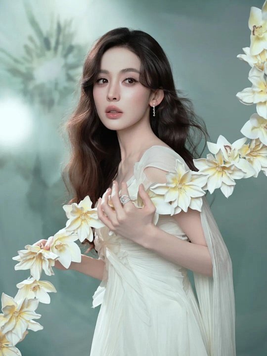娜扎嘉人红毯直拍生图不靠夸张配饰堆砌美感，只靠自身硬件撑起全场，娜扎嘉人红毯直拍