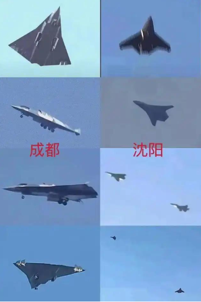 技术连续突破让中国六代机出现了三连发！ 要知道美国六代机还在图纸阶段，中国已