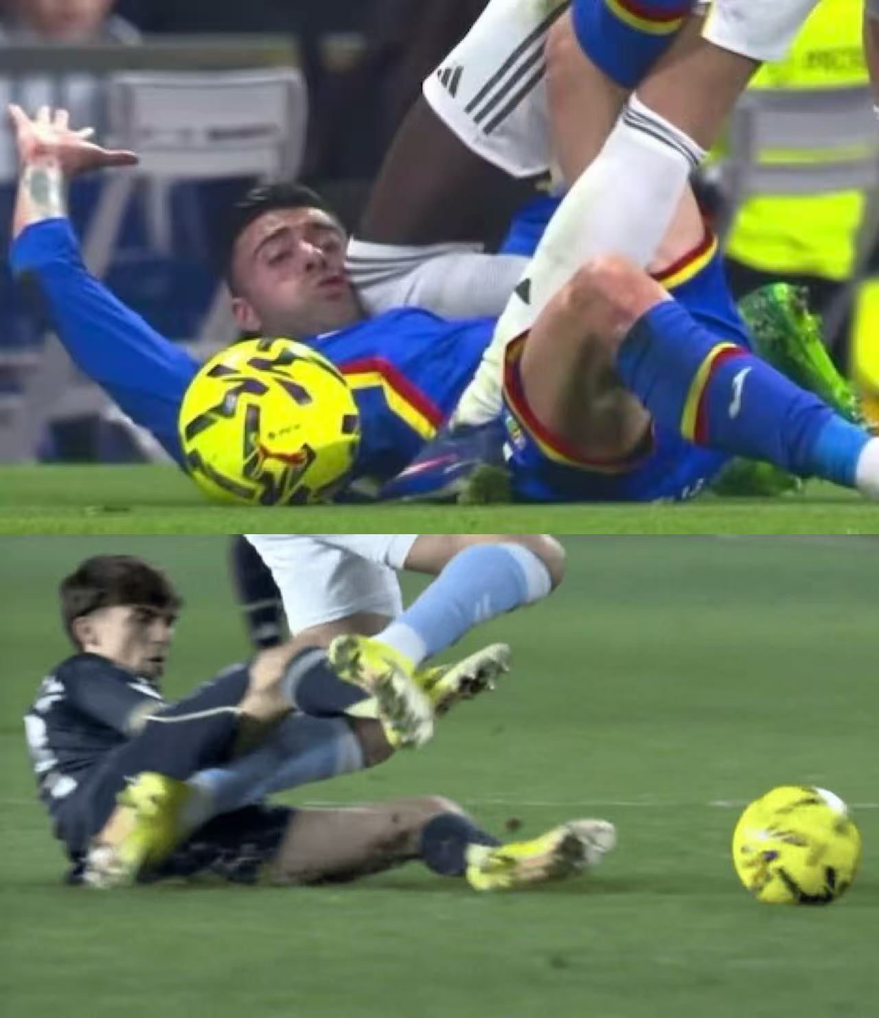 连续哈拉哨！在未介入吕迪格膝盖顶人的裁判组被停哨后，皇马不仅没有有所收敛，反而在