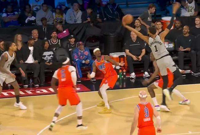 首爆大冷，雷霆输了！决战时刻：马刺102-101雷霆，文班亚马被帽，卡鲁索竟然空