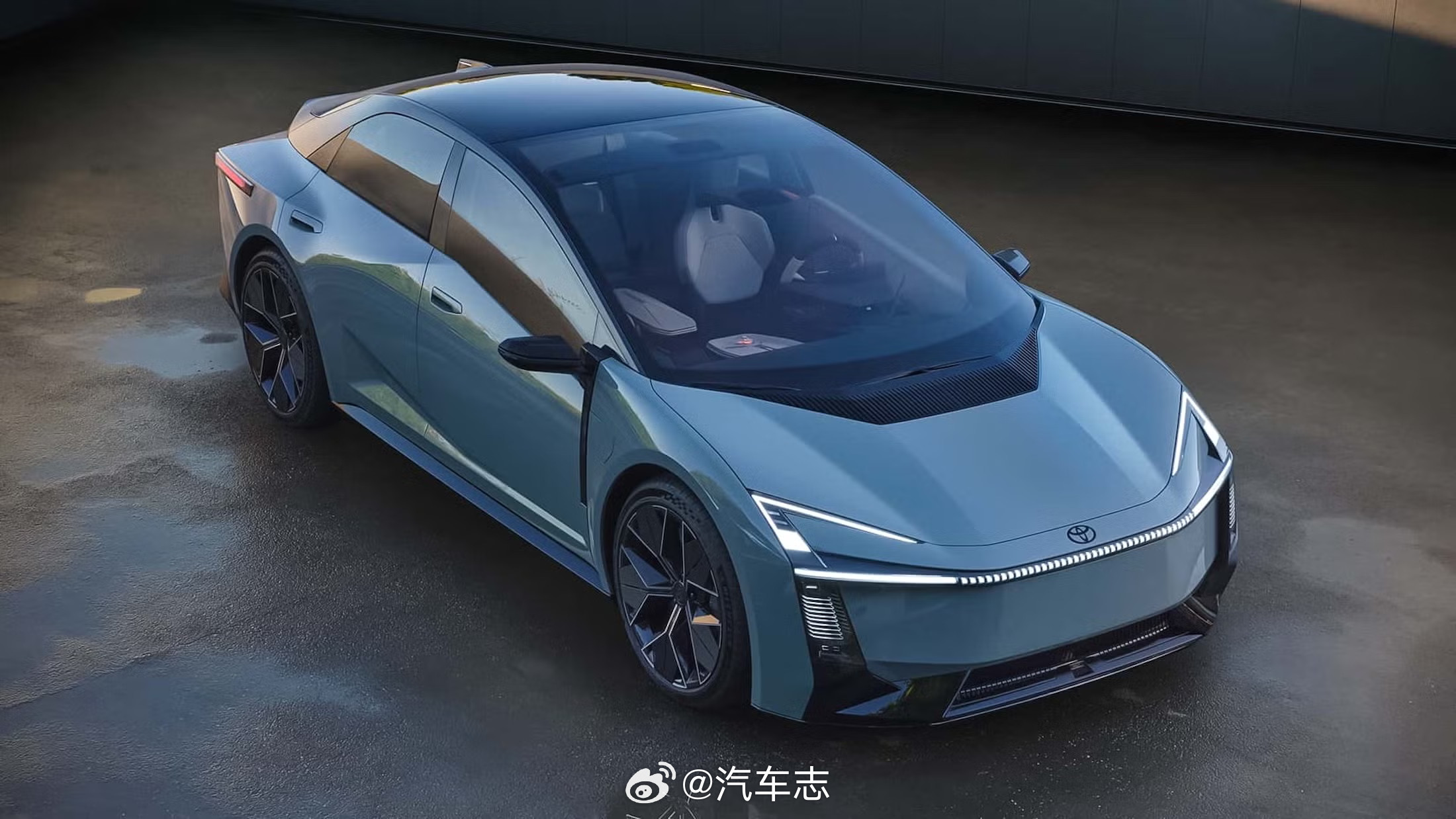 新卡罗拉概念车长得一点都不卡罗拉啊~你们觉得丰田这颜值怎么样？[不愧