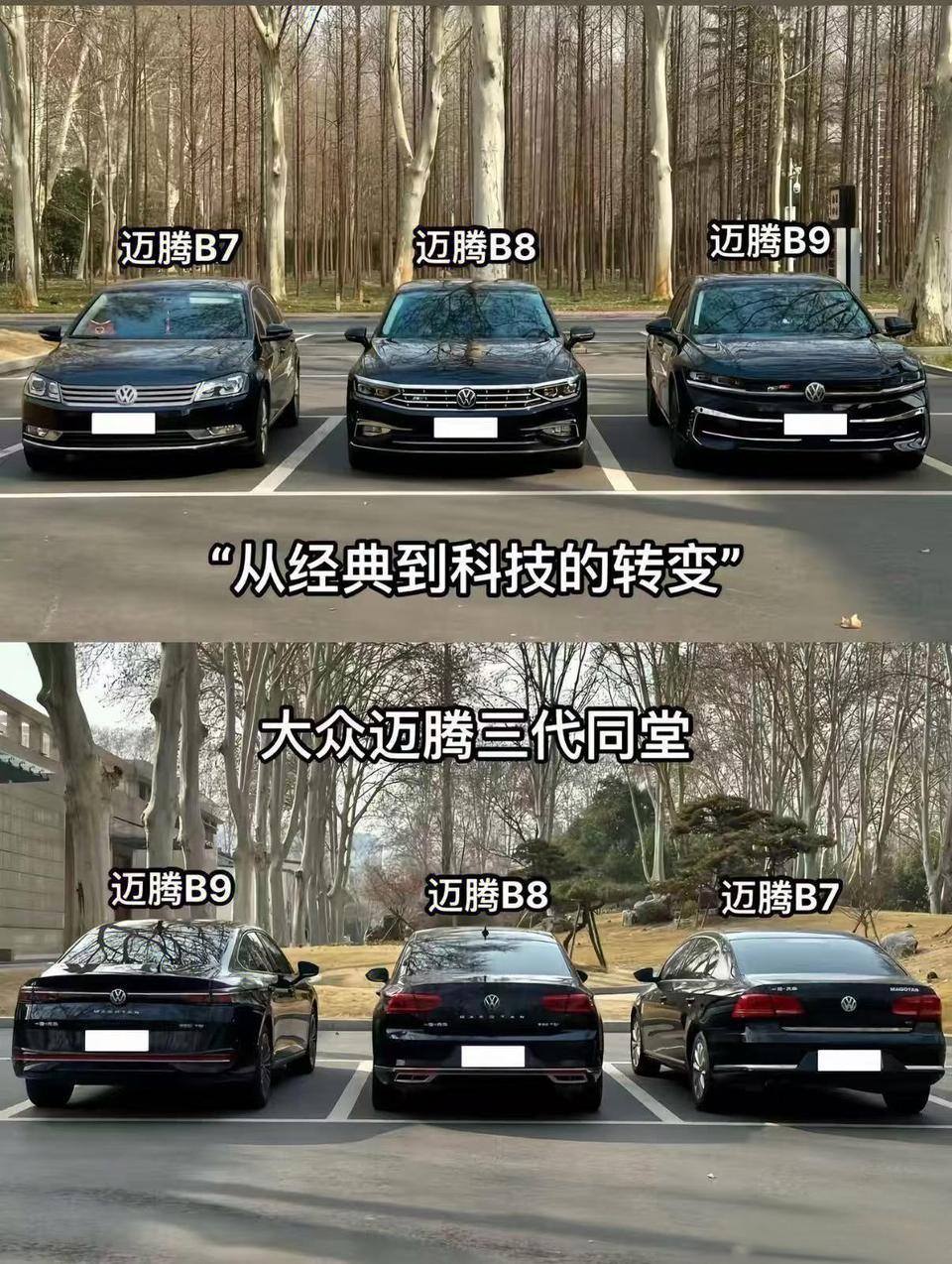 大众迈腾在车友里的口碑怎么样B7是很多人心里最正统的迈腾，稳重，耐看;B8开始