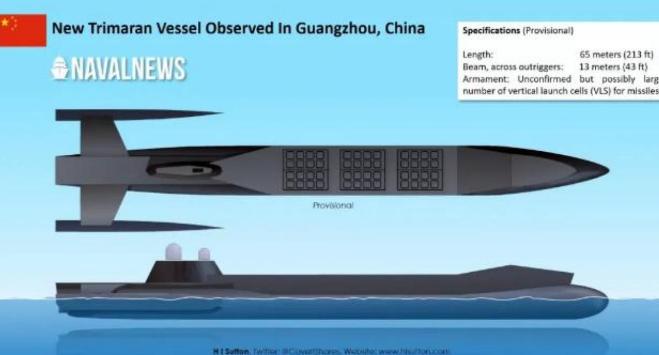 中国65米武库舰横空出世！48单元垂发，将引领世界海战变革？一直都有