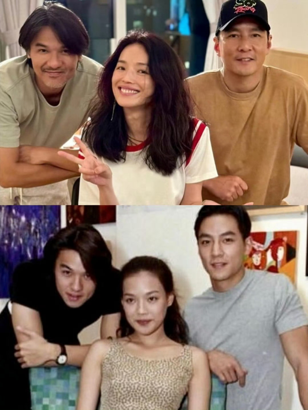 舒淇保养得好好，冯德伦吴彦祖都变成小老头了