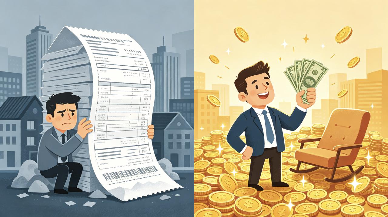 100万房贷和100万现金，到底差了普通人一辈子很多人说我讲话太现实、太扎心。今