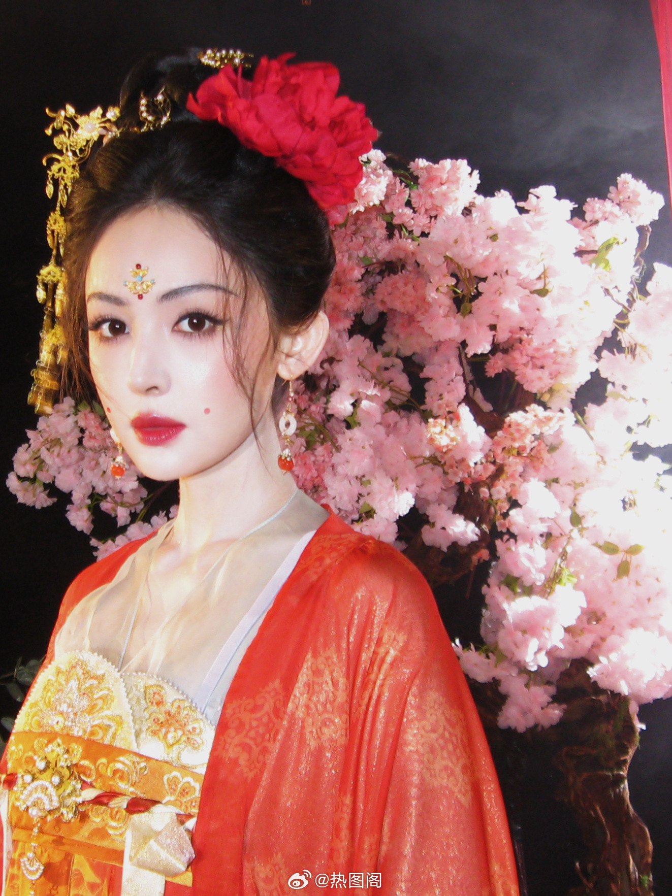 娜扎在复制粘贴的时代，你是手写的诗热图阁公众号