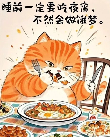 管不住嘴就是不自律吗？拉倒吧，大人物也一样！食色性也。孔夫子早就说过了，这