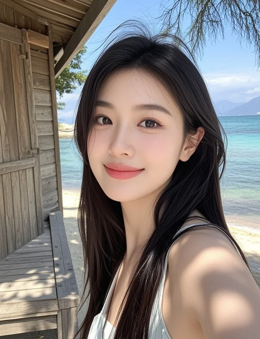 淡妆出街，只为记录最干净的自己。
