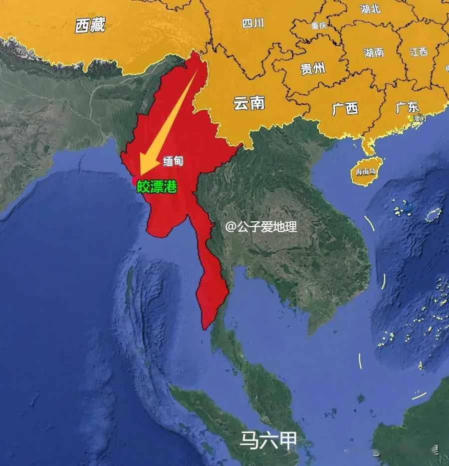 云南到印度洋，只差一条铁路？缅甸这个港口，藏着中国西部的出海口密码！你是否想