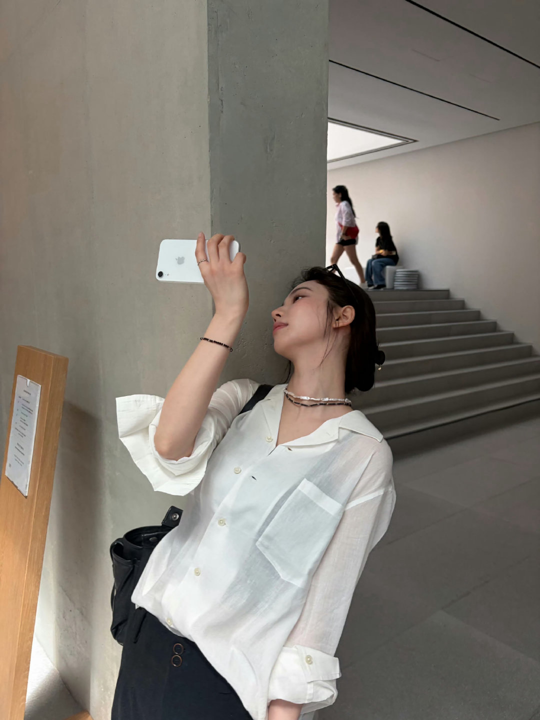 爱逛博物馆的柳智敏​