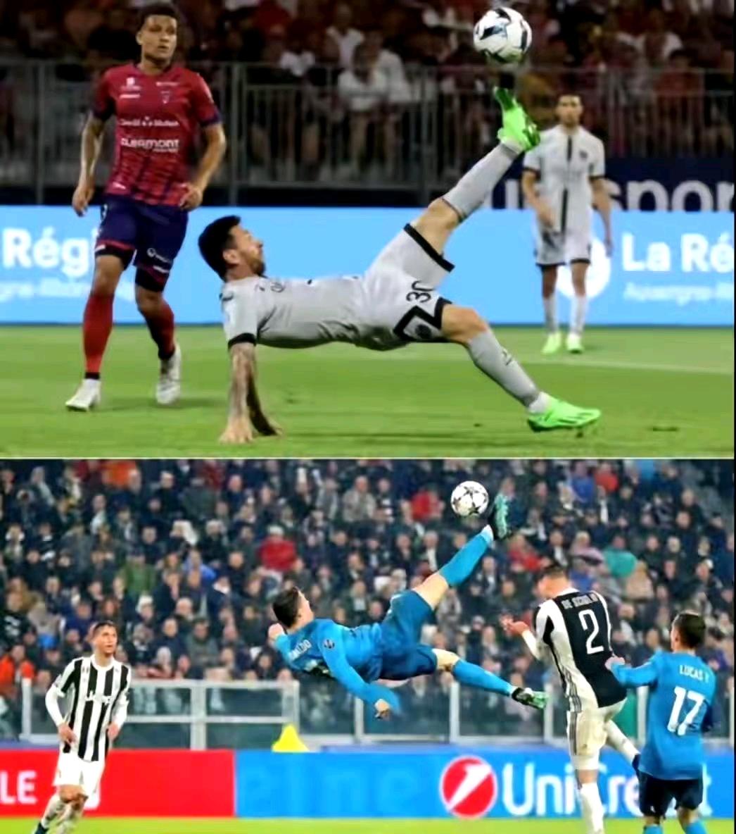 细数C罗和梅西……足球Goat有两种：一种是实打实踢出来的，如C罗、贝利、马拉