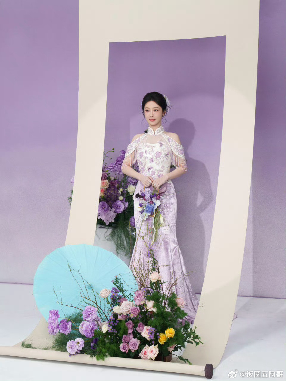 画中走出的杨紫杨紫