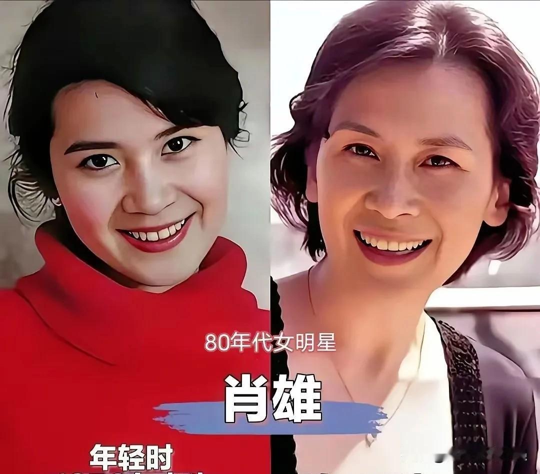 上世纪80年代，没有精致滤镜与浓妆包装，这群女演员凭借天然端庄的五官、温婉大气的