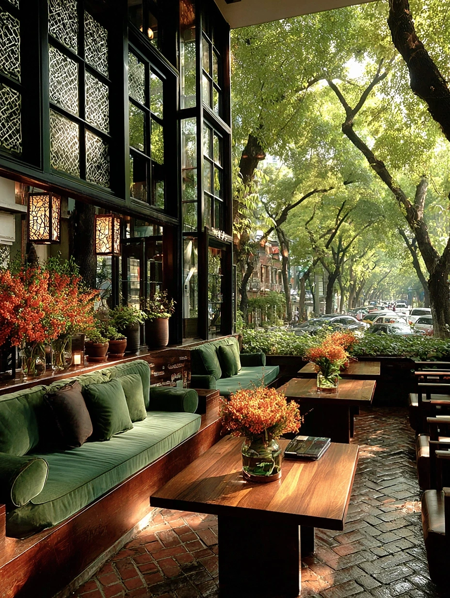 谁懂啊！这样的店直接把松弛感焊在了清凉里