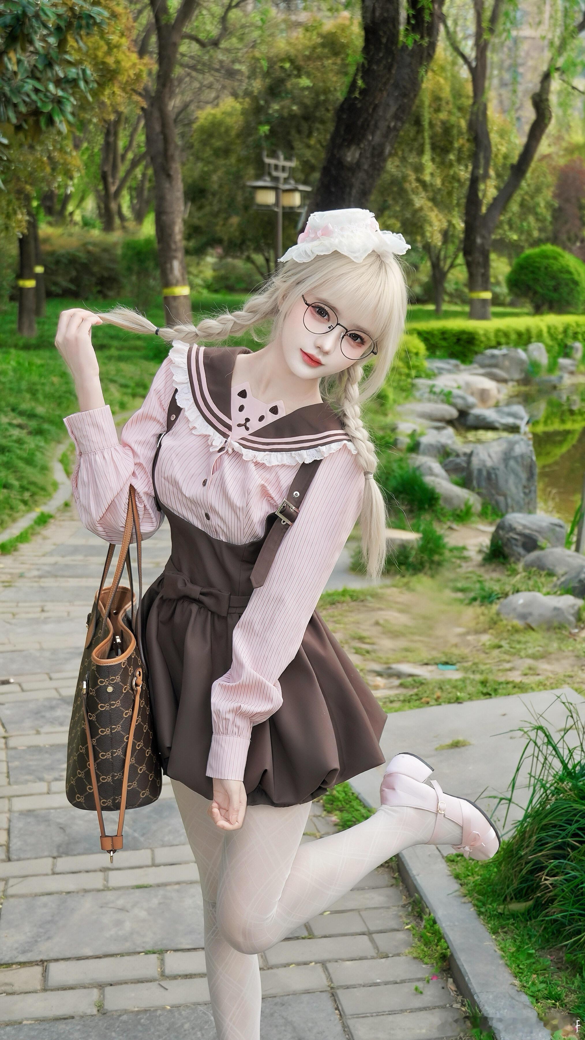 头发的颜色真的太爱了~