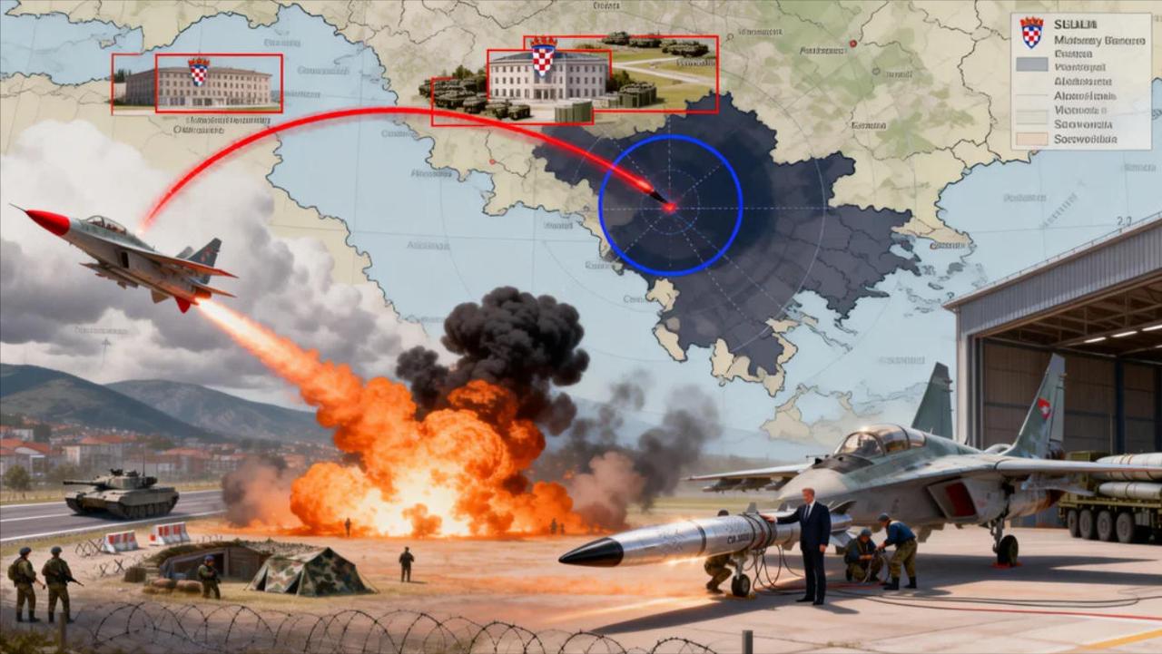 燃炸！三国抱团围堵塞尔维亚，武契奇不再隐忍，亮出中国导弹镇场，谁也没想到，欧洲火