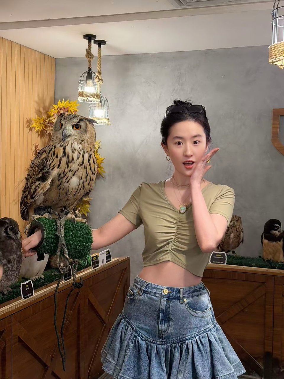 太瘦了，刘亦菲多吃点一拳一个酸黑