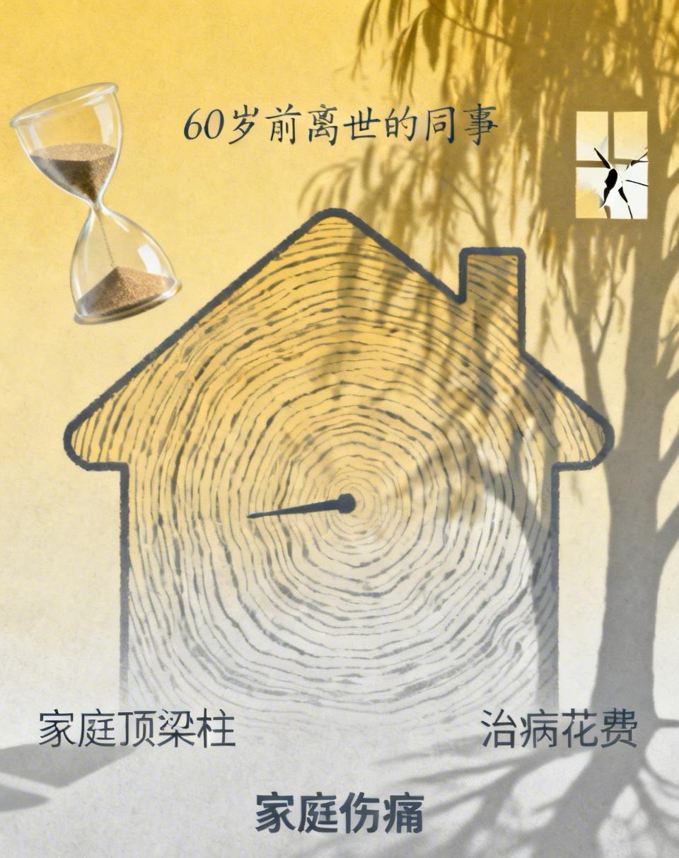 我目前工作的公司，60岁之前去世的人，已经有4个了，而且这4位我全都认识。我