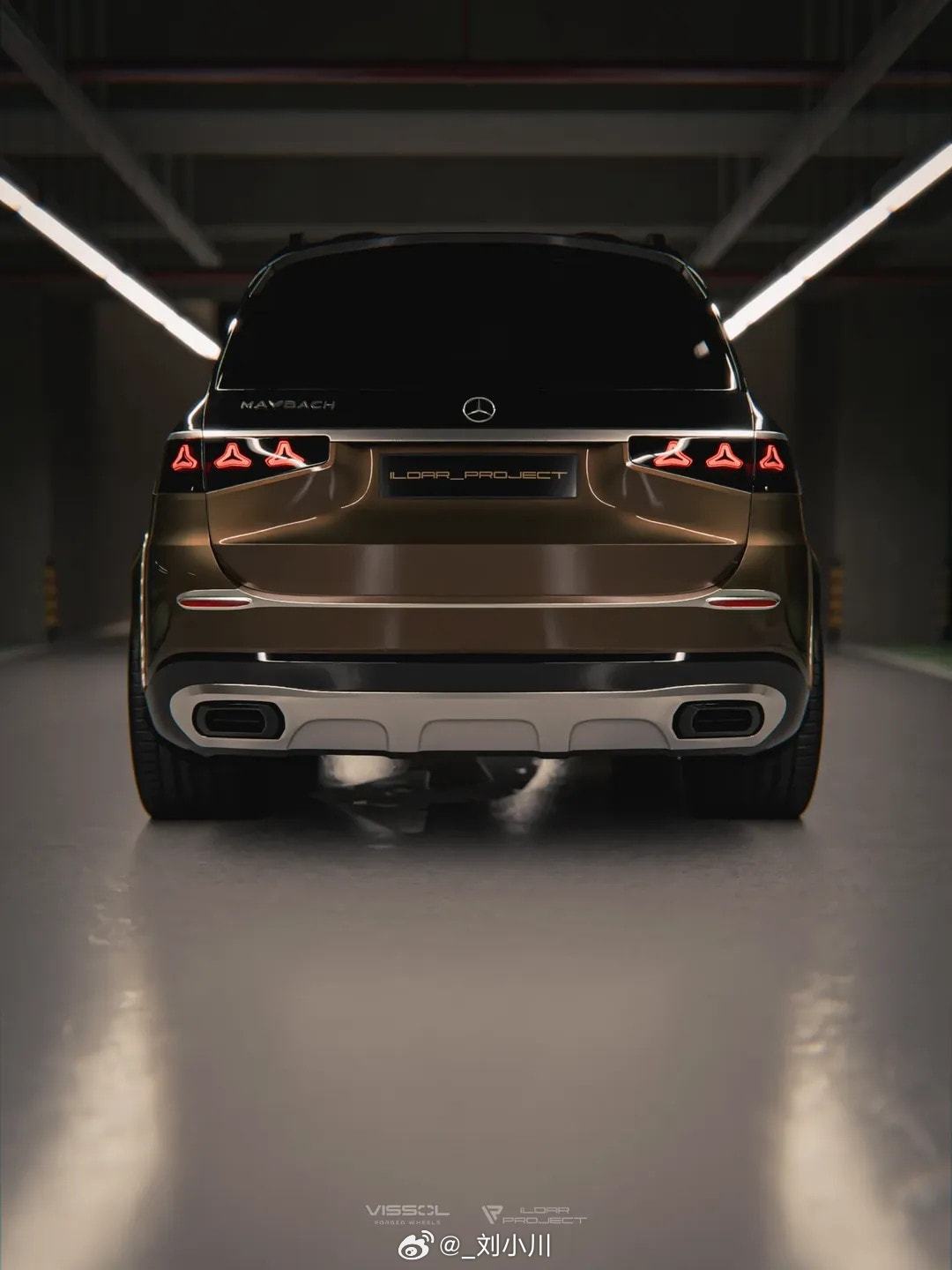 中期改款迈巴赫GLS600渲染图【新车渲染】中期改款迈巴赫GLS600渲染