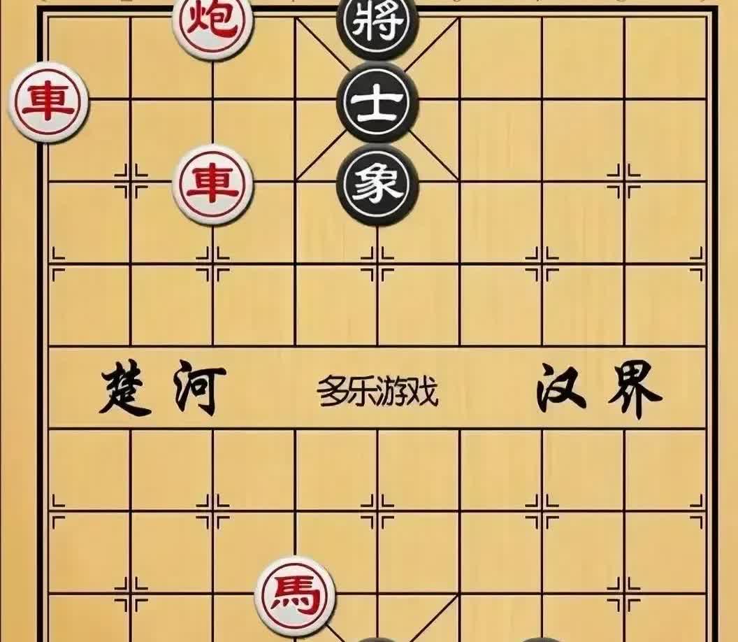 红棋双车马炮，能解黑棋双鬼拍门之险吗？这个问题在棋友棋迷中争论得很激烈，