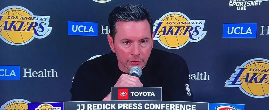 雷迪克戳穿湖人惨败真相：全队就詹姆斯一个人在认真打前NBA神射手雷迪克聊起勒