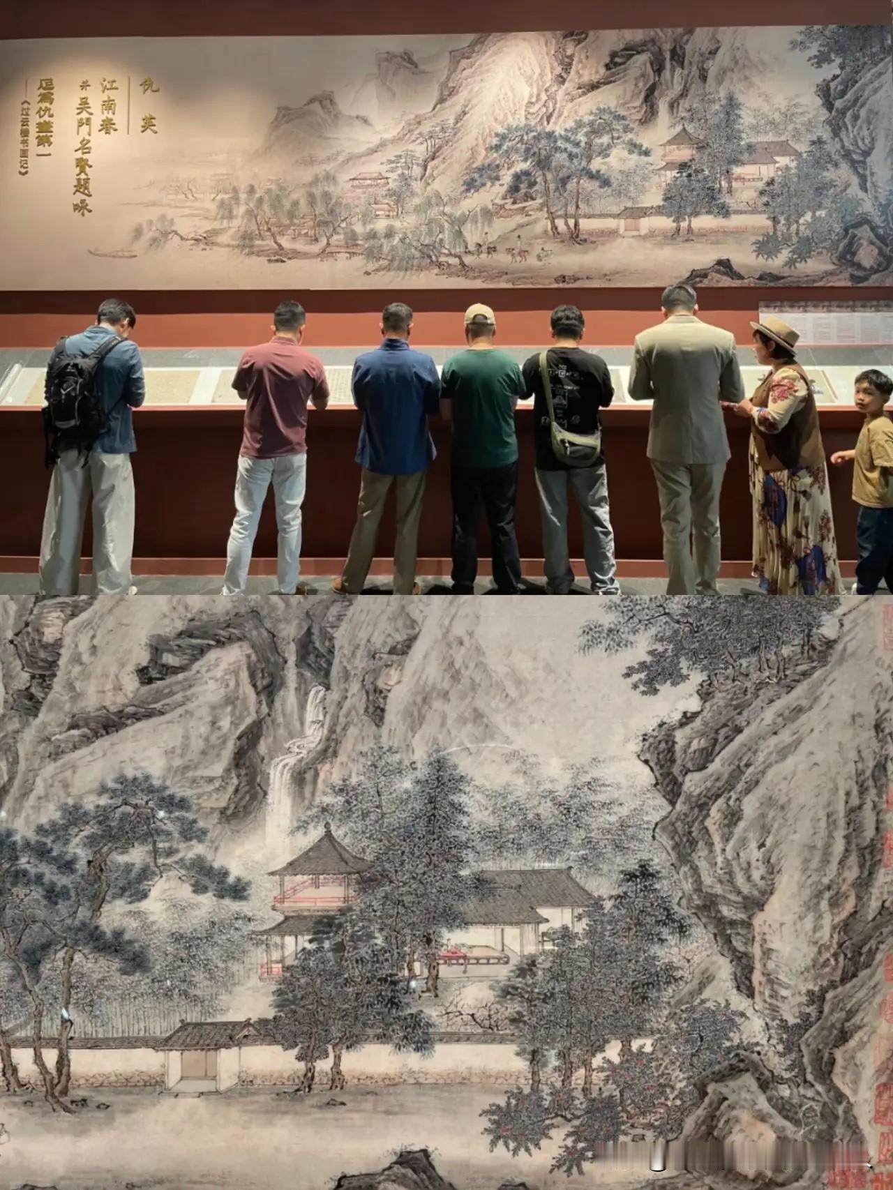 大家不觉得这事挺耐人寻味的吗？宁波商人朱光花5000万买下的《江南春》图，怎么就