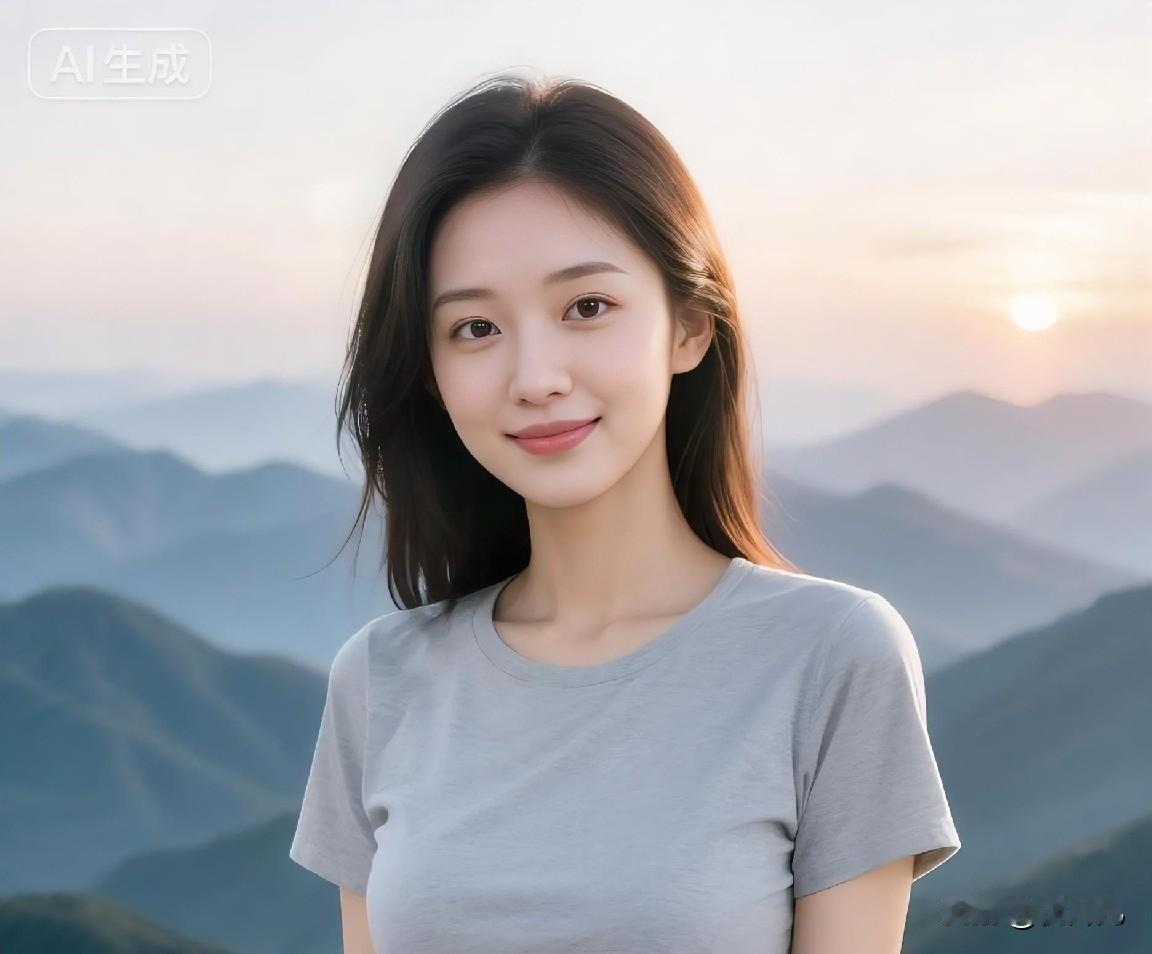 晚风入怀，消解一身疲惫如果今天很累，就看看这片山吧。不妨像她这般，站在晚