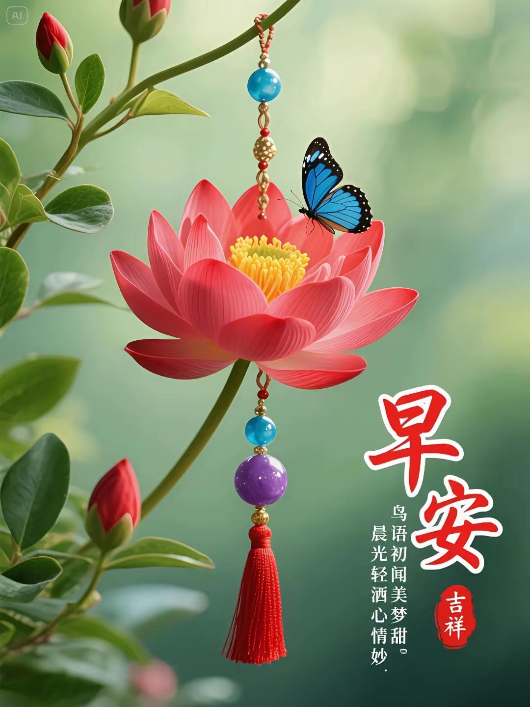 分享早晨的祝福语早安呀！窗外的阳光暖暖铺开，微风捎来几分清甜，新的一天就这么温柔