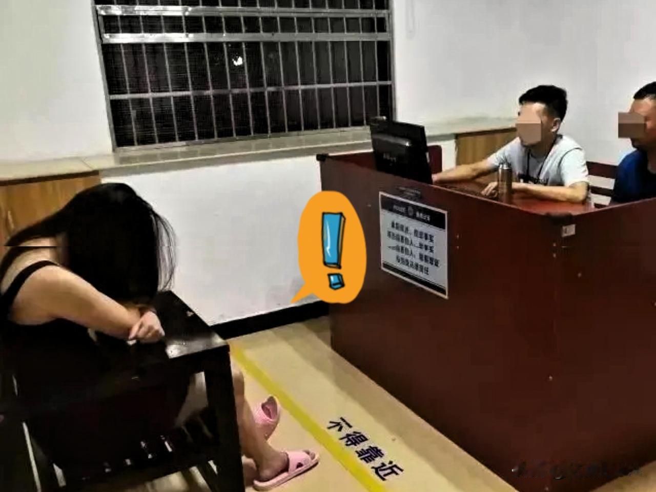 柳州一家养生馆的“粉红灯”下，上演了一场闹剧。一男子进店仅10分钟，留下100元