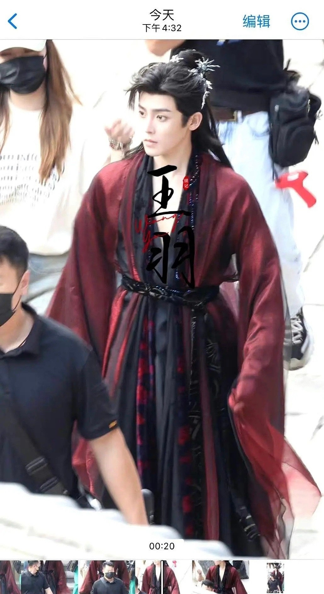 侯明昊私服帅成啥了大梦归离侯明昊的妆造很不错啊，不愧是小四的剧