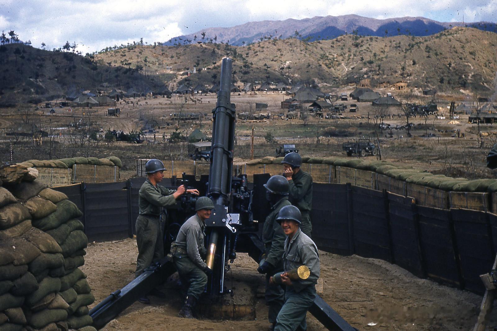 1953年美国拍摄的朝鲜战场组照军事历史全触达