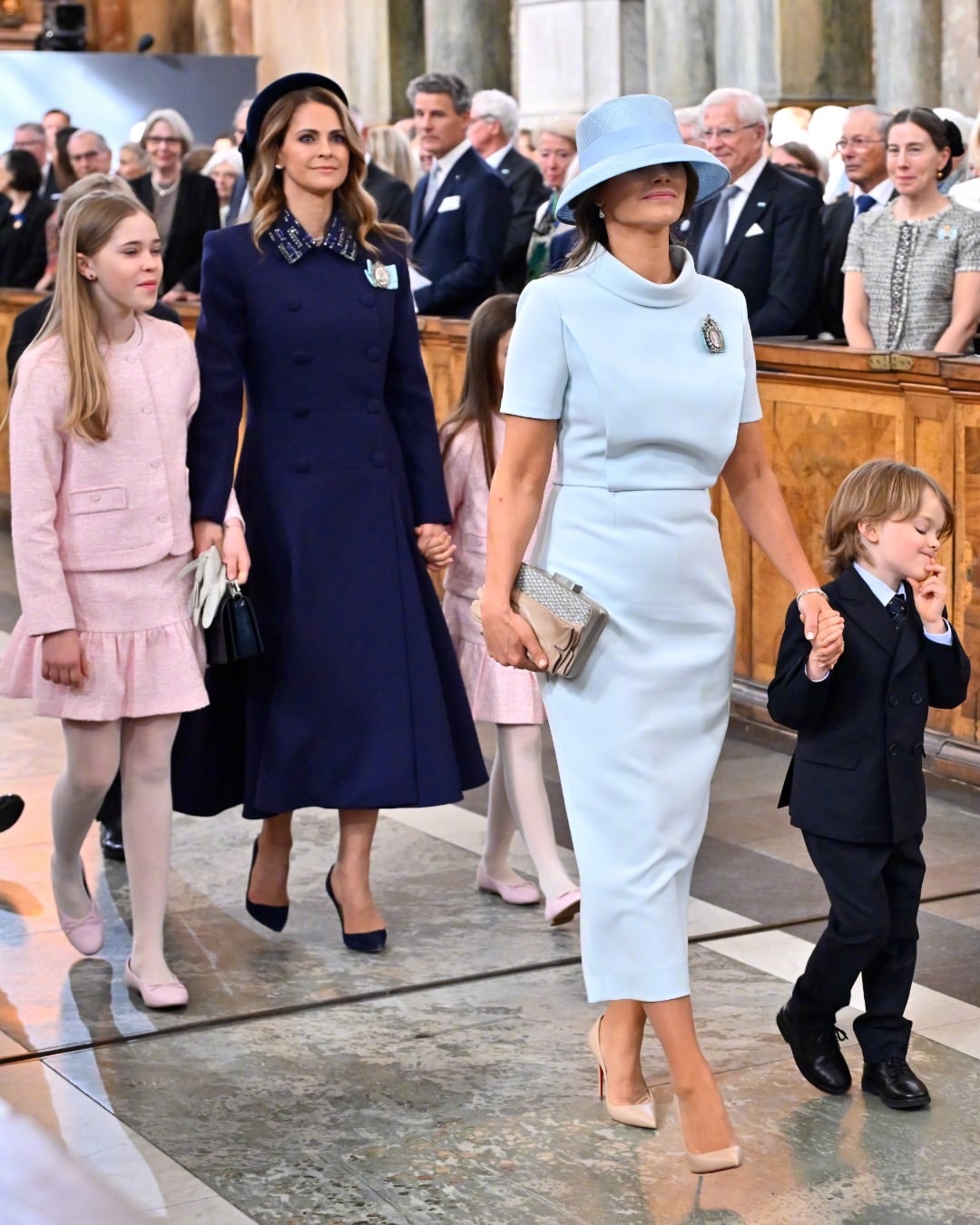 当地时间4月30日，瑞典斯德哥尔摩RoyalPalace举行盛大王室聚会（Te