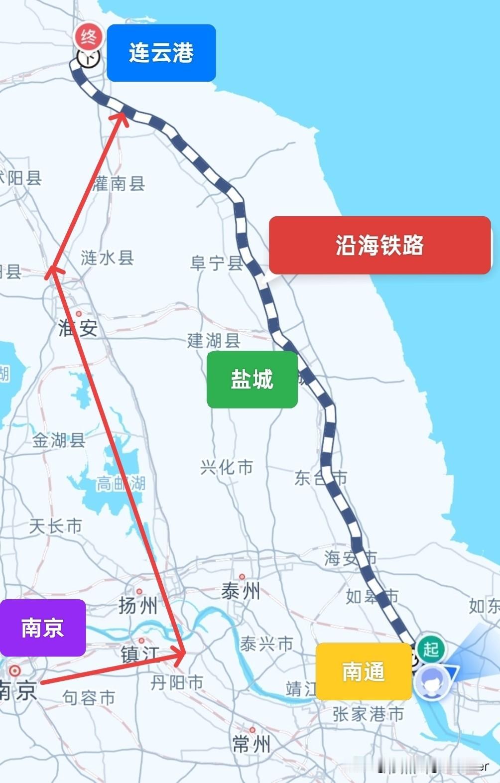 沿海高铁初显威！南通去连云港，不到俩小时！比南京快！2020年，盐通高铁通车