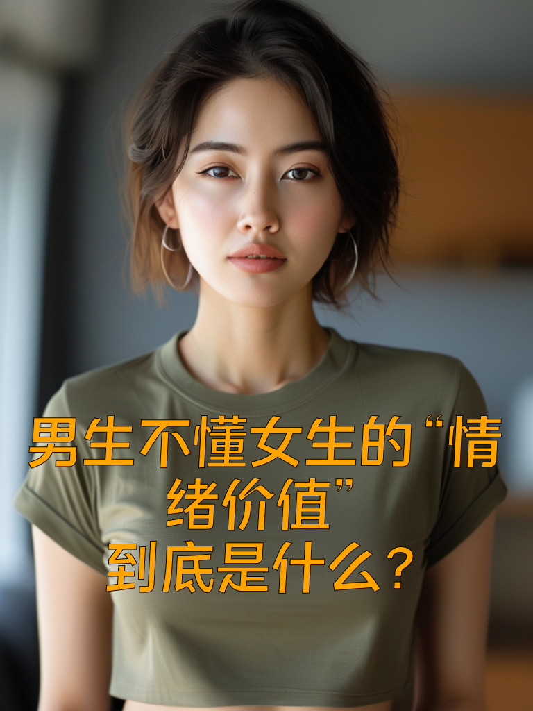 男生不懂女生的“情绪价值”，到底是什么？