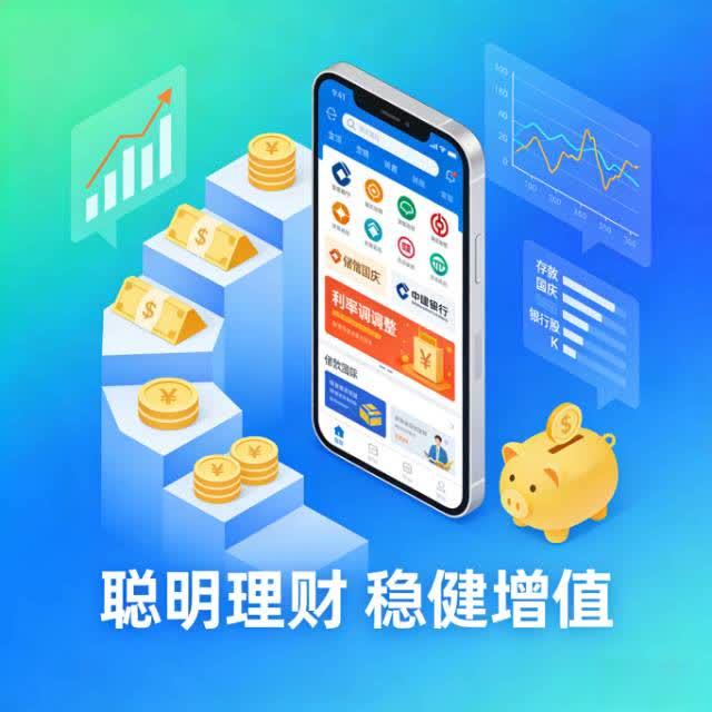 六大行停售高息存款？别急着慌！这是普通人的财富升级信号打开手机银行想存笔长