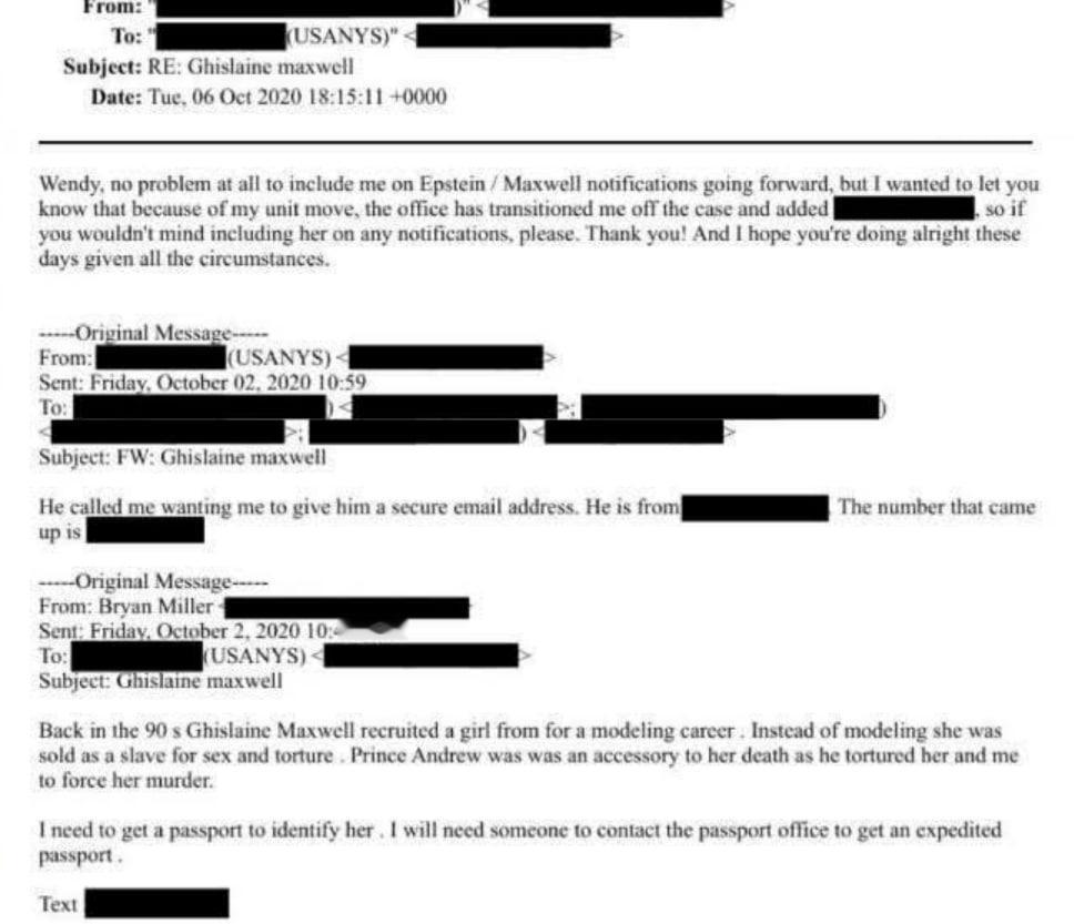 近期曝光的一份美国当局内部通讯记录，让英国安德鲁王子的丑闻再次升级。这份文