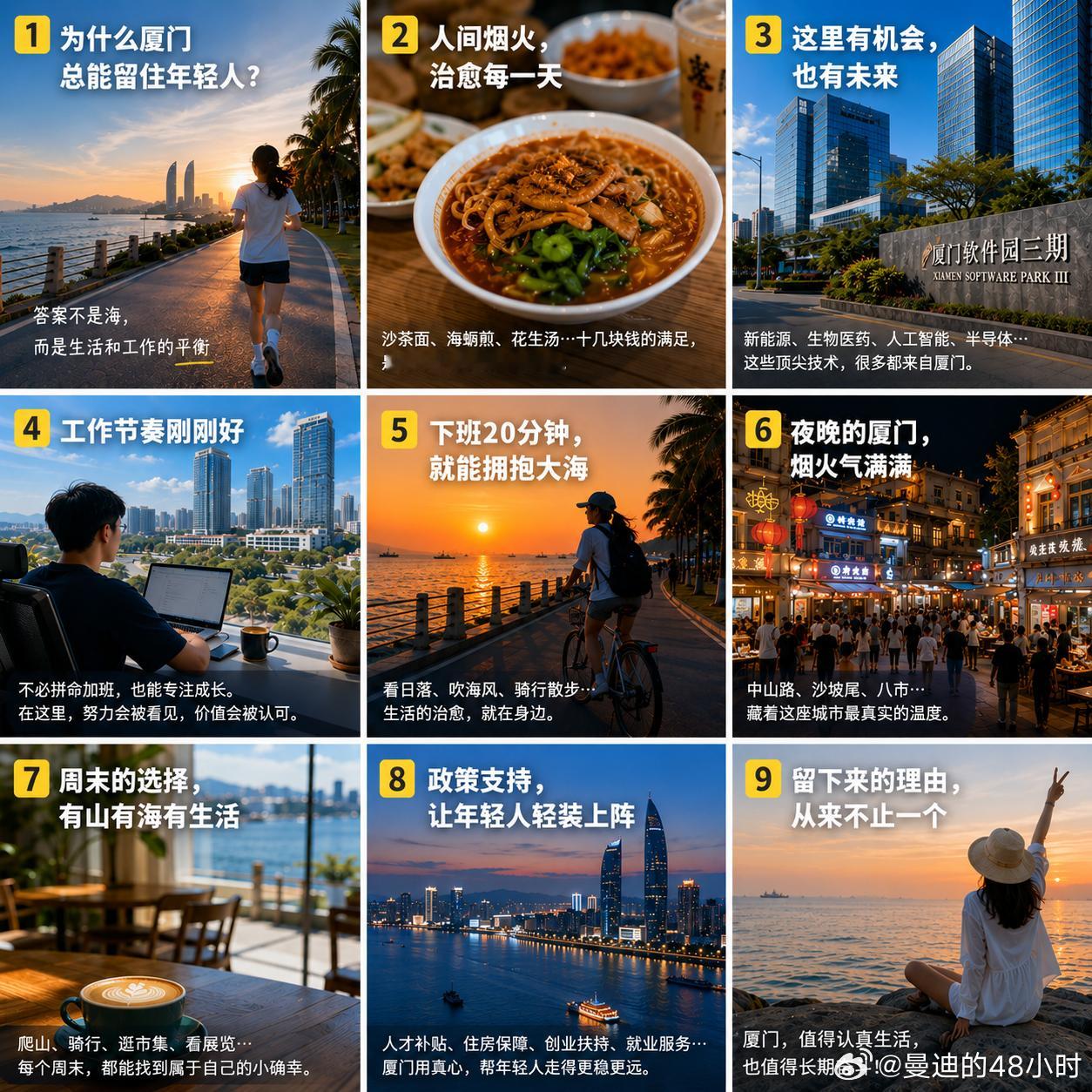 为什么厦门总能留住年轻人？我观察了很久，发现答案不止是海。在厦门人人都有C位有