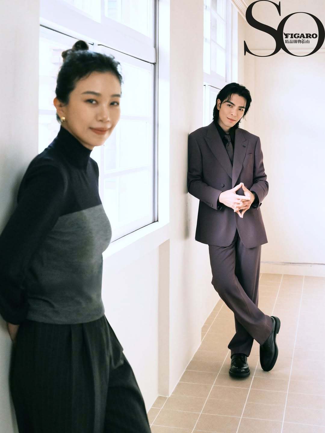 萧敬腾、林有慧夫妻档登上杂志封面！好幸福～