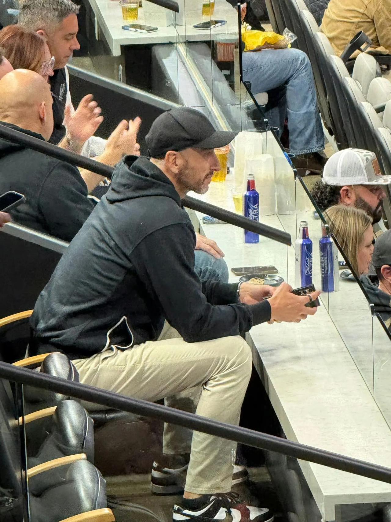 妖刀在现场观赛