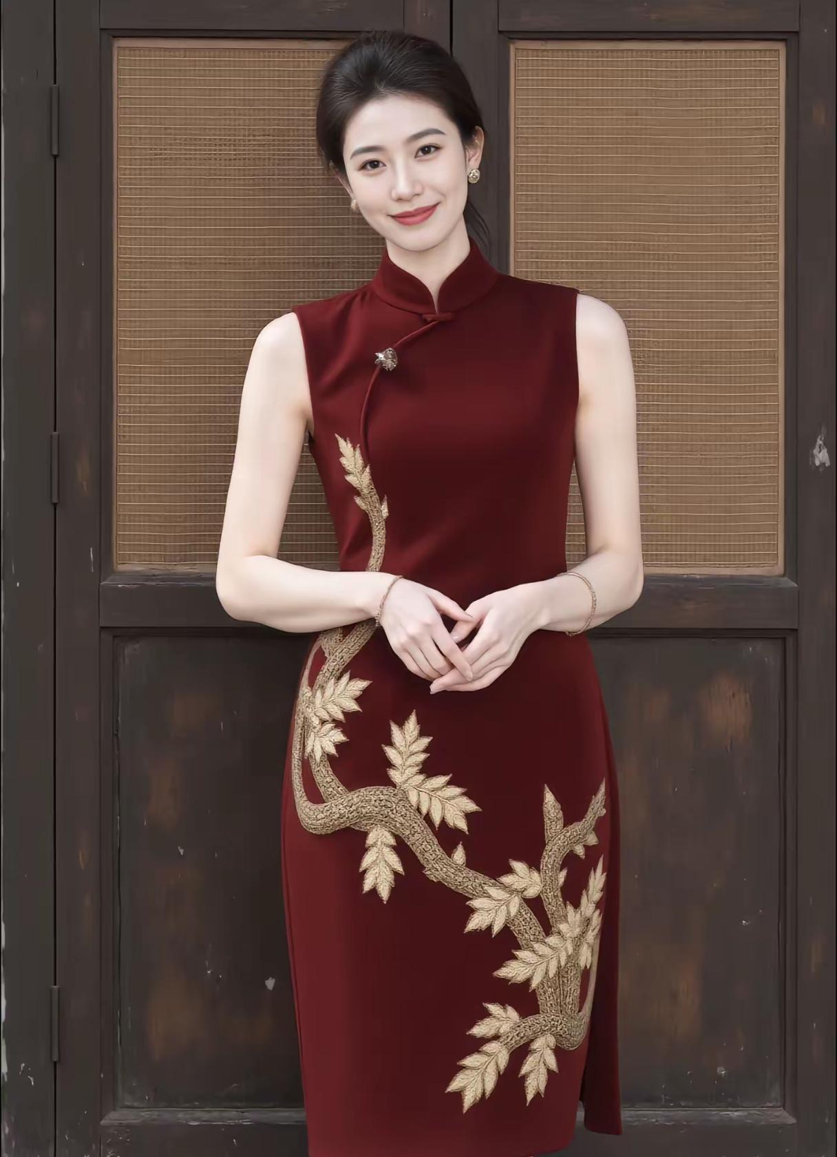 漂亮迷人的旗袍