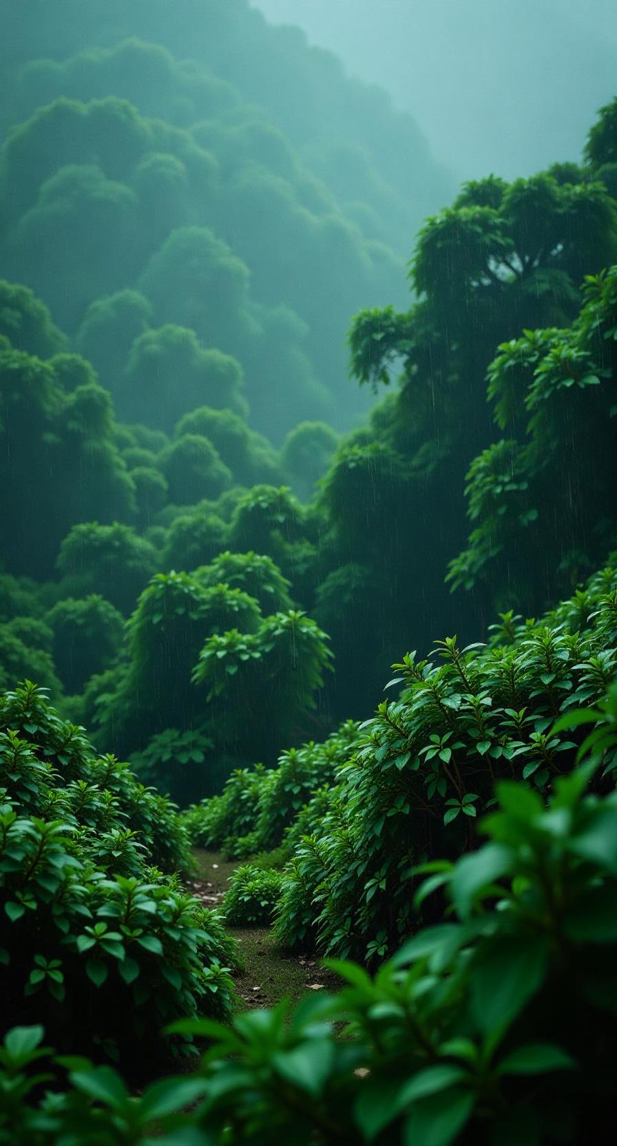 赏析：这幅对联的上联“春回人间处处花”与下联“雨润大地层层绿”相映成趣。上联以“