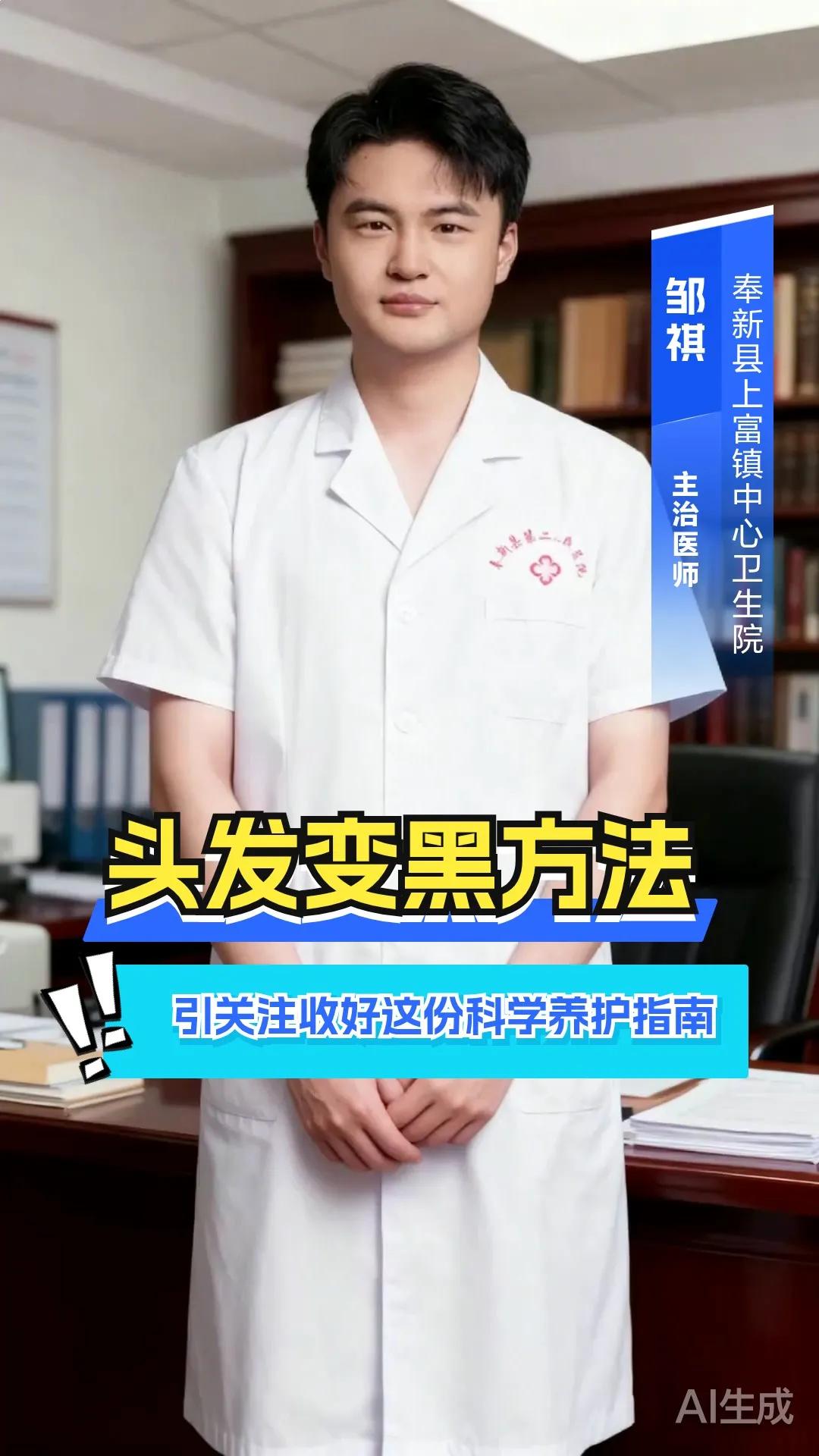 头发重新变黑的方法还真不少。现在好多二十来岁的大学生都长白发了，白发好像成了普遍