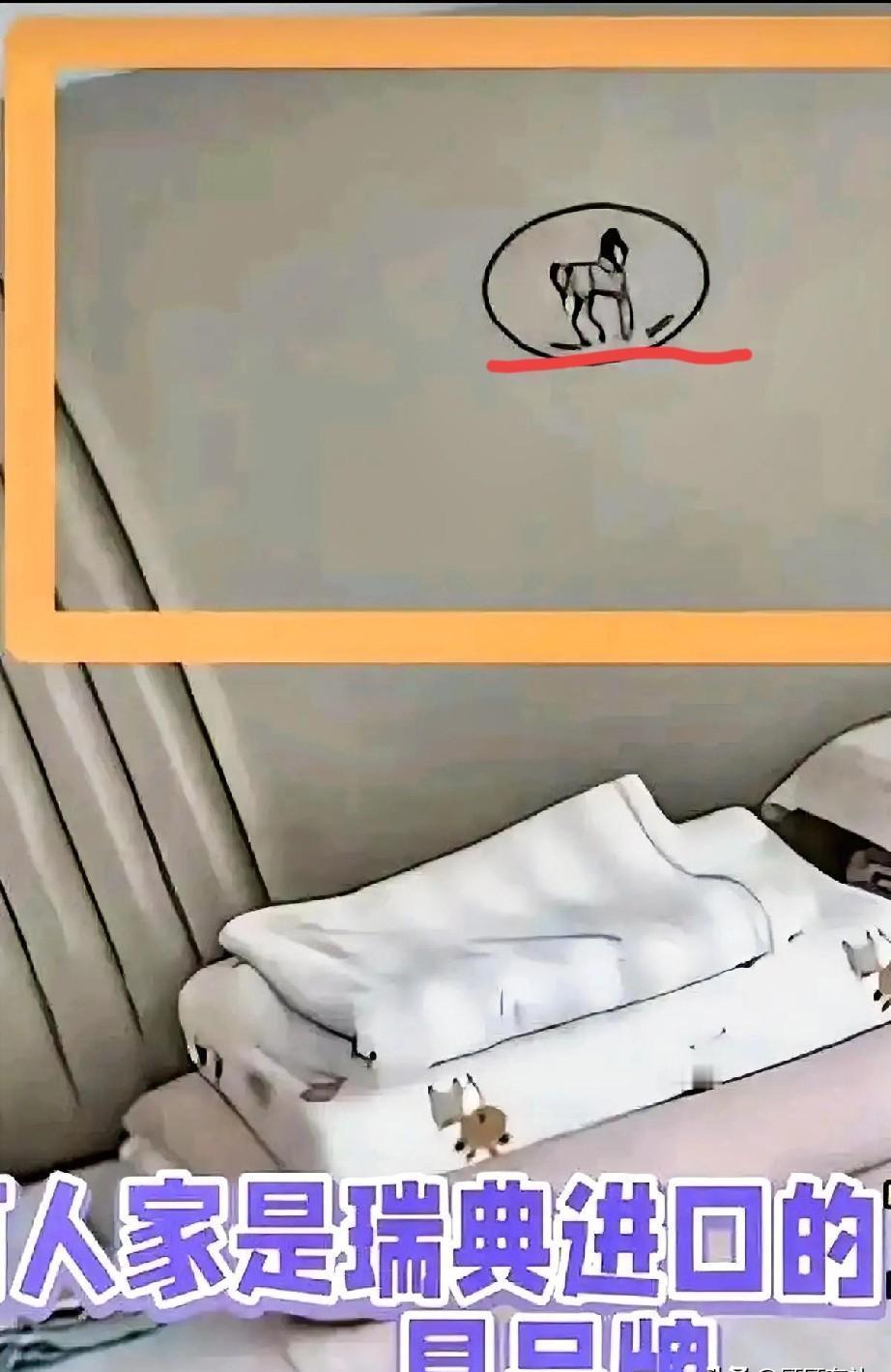 二线演员的女儿睡掉县城一套首付。闫学晶闺女那张床，瑞典Glimakra入门款，